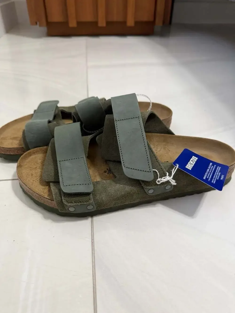 Birkenstock Sandals Sporty Comfort in Nubuck and Suede Leather